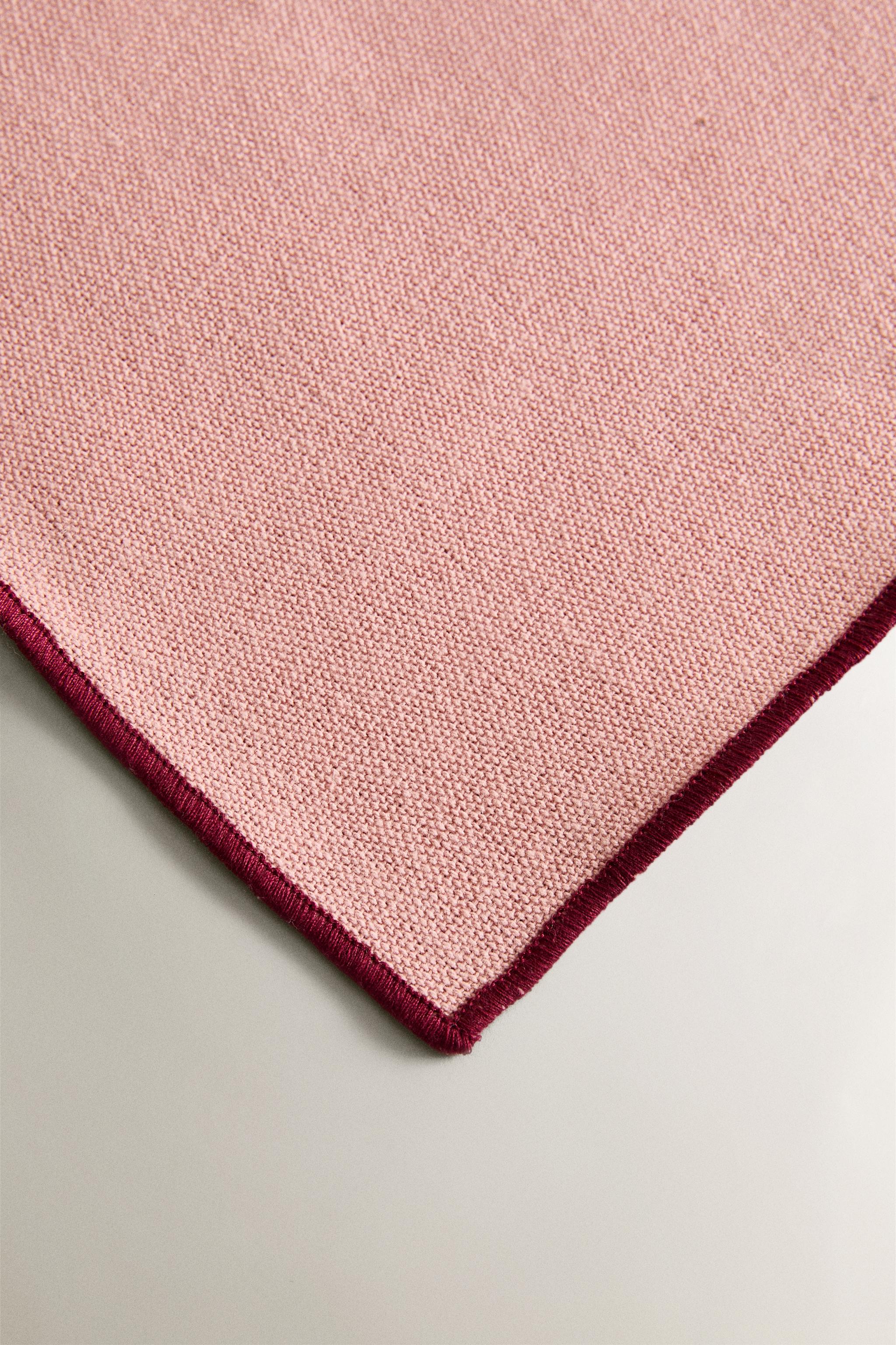 LOT SERVIETTES DE TABLE COTON SURPIQÛRE (LOT DE 4) X COLLAGERIE